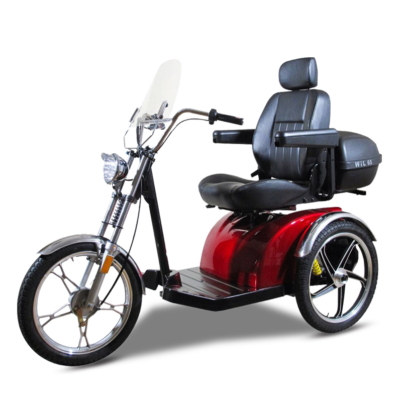 S33 Red 3 Wheel Electric Scooter for eldre