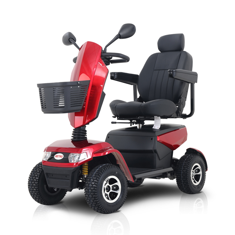 S70 stor størrelse kraftig 1000W 4 hjul elektrisk mobilitetsscooter for gamle mennesker reiser