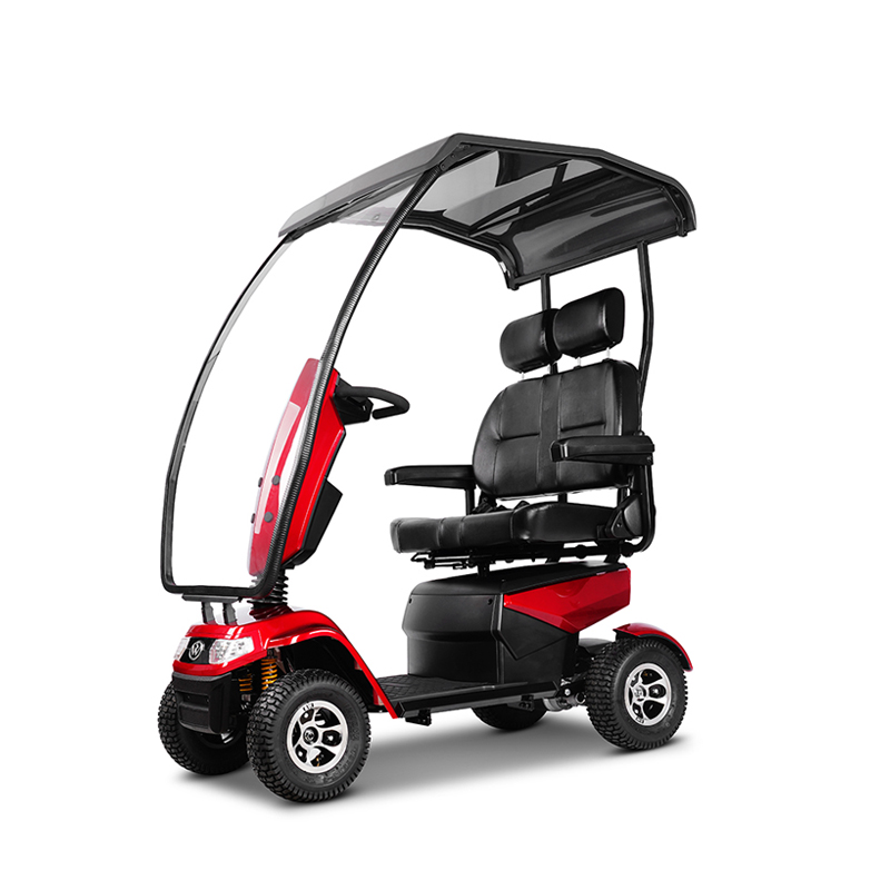 S70D pluss fabrikkpris 13inch 24V 1000w elektrisk scooter sammenleggbar firehjuls kraftig scooter med sete