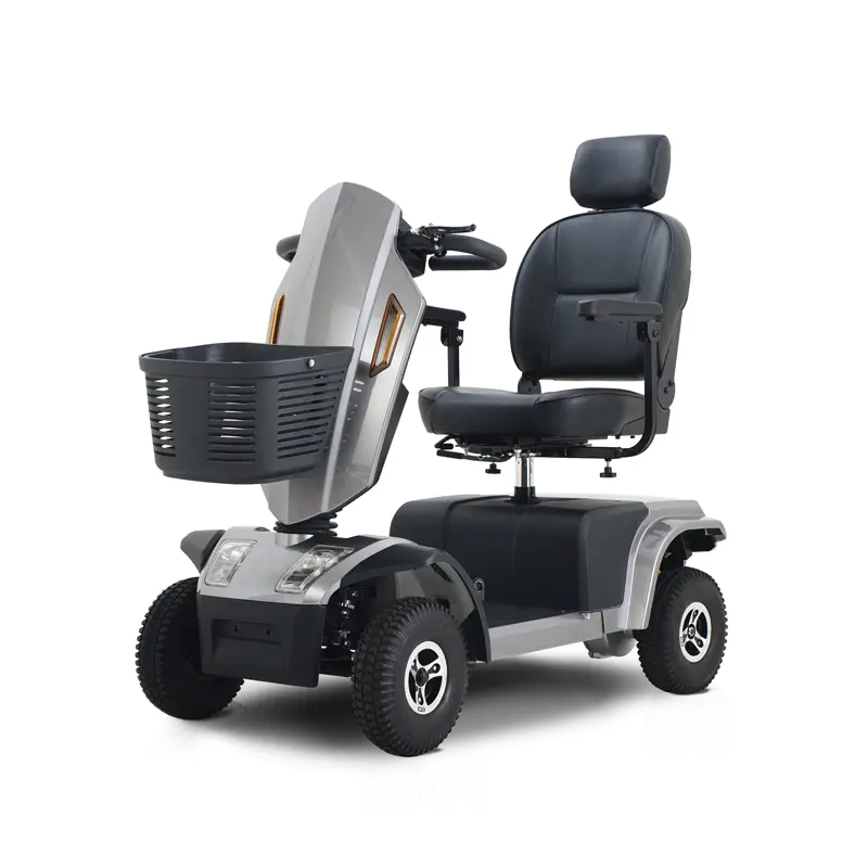 S25 Anti-rollback 4-hjul deaktivert funksjonshemmet mobilitet Tung elektrisk scooter